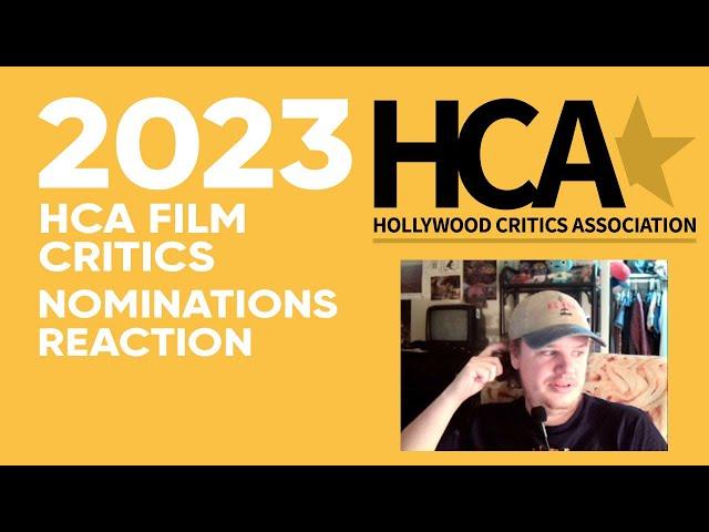 2023 HCA FILM CRITICS AWARDS NOMINATIONS — REACTION