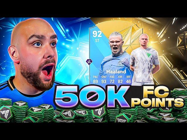 50K FC Points Decides My Team w/ 91 HAALAND!