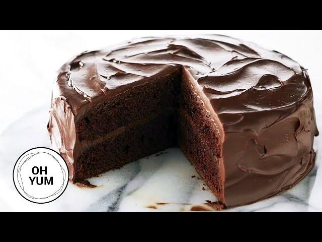 Professional Baker Teaches You How To Make CHOCOLATE CAKE!