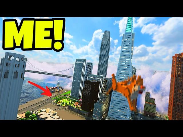 Giant Tsunami HITS San Francisco CITY! Teardown Gameplay