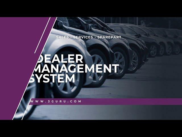 Dealer Management System - Run a Succesfull Dealership‎