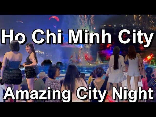 Ho Chi Minh (Saigon)  Walking Tour - Evening Walk in District 1 Vietnam