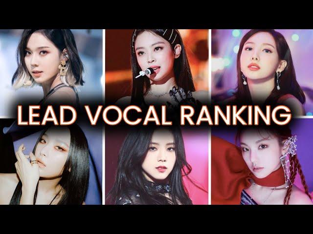 Brutally Ranking Lead Vocalists Of Kpop Girl Groups