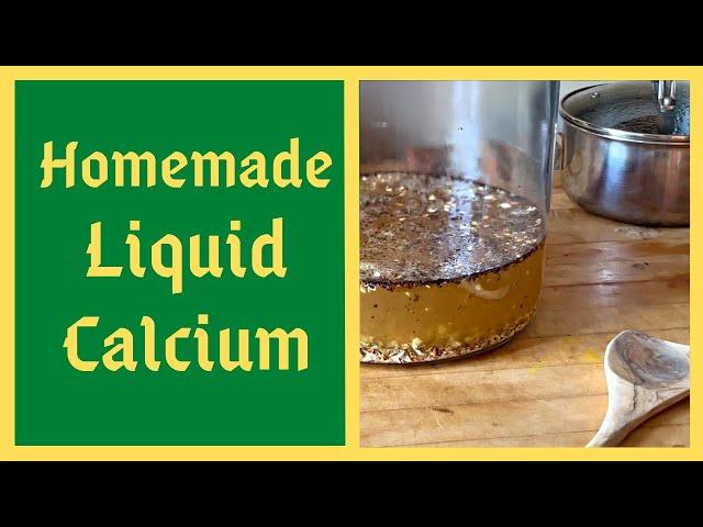 Your Plants NEED This Calcium - How To Make Water Soluble Calcium Supplement - KNF - WCA