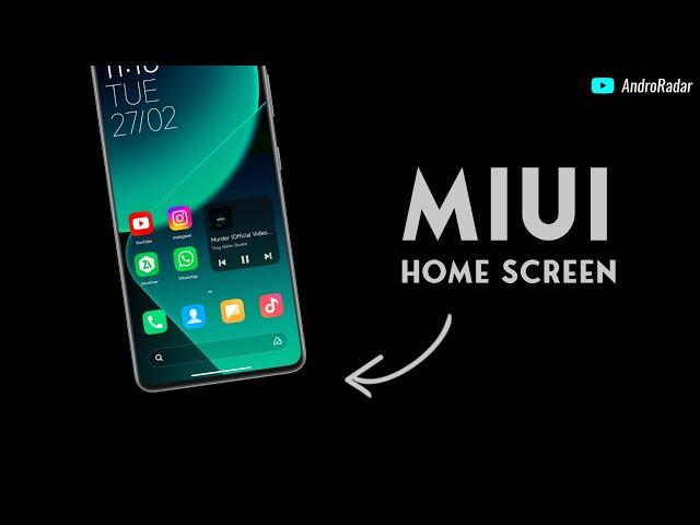  Xiaomi MiUI/HyperOS home screen setup for any Android | Home Screen Setup | AndroRadar