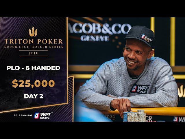 $25K PLO 6-Handed – Event #13, Day 2 | Triton Poker Series Jeju 2025