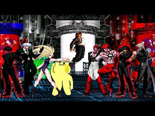 Kof Mugen Team Moon VS Darkside Team (Daniel Alanis Team)