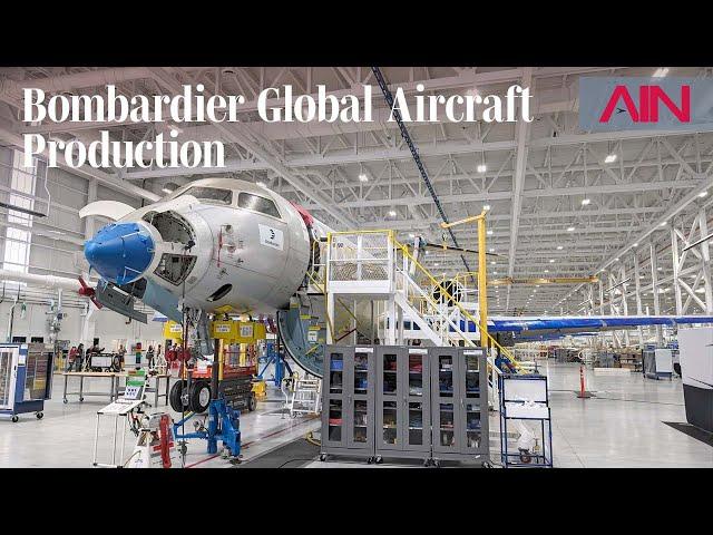 Inside Bombardier's New Toronto Production Facility for the Global 7500, 6500, and 5500 Jets – AIN