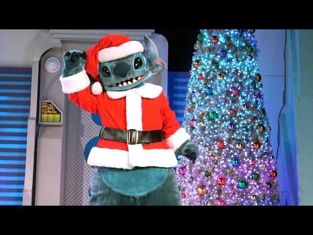 Club Tinsel Dance Party Featuring Santa Stitch - Disney Very Merriest After Hours - Magic Kingdom