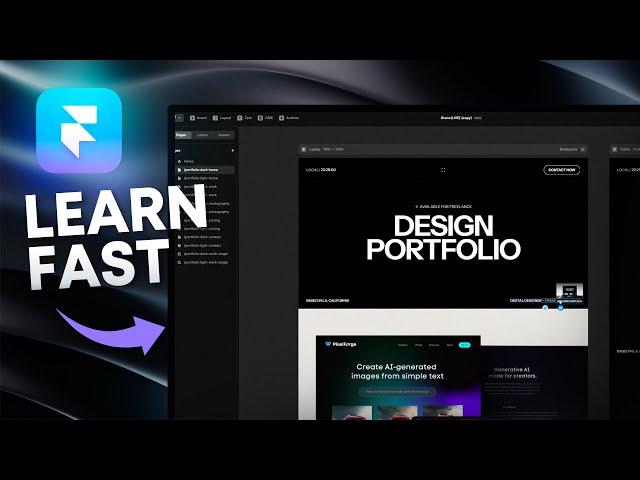 Framer Beginner Tutorial 2024 in 10 Mins