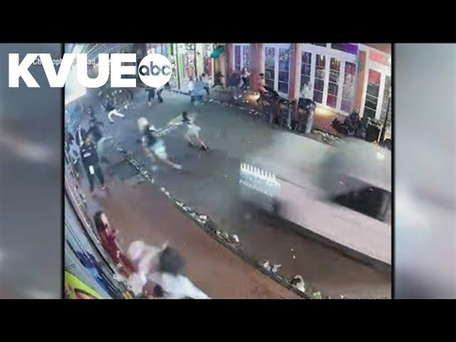 Surveillance video shows moments leading up to deadly New Orleans attack