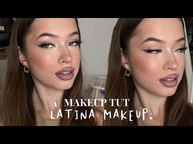 ПОВТОРЯЮ ТРЕНДОВЫЙ МАКИЯЖ ИЗ TIKTOK Latina Makeup | Beauty Secrets x THEXRISTI