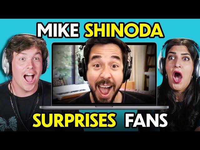 Fans React To And MEET Mike Shinoda of Linkin Park