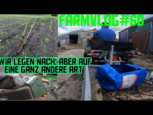 FarmVLOG #60 Oldschool: Dibbelmaschine im einsatz/ neue Händchen für den Agrostar6.31