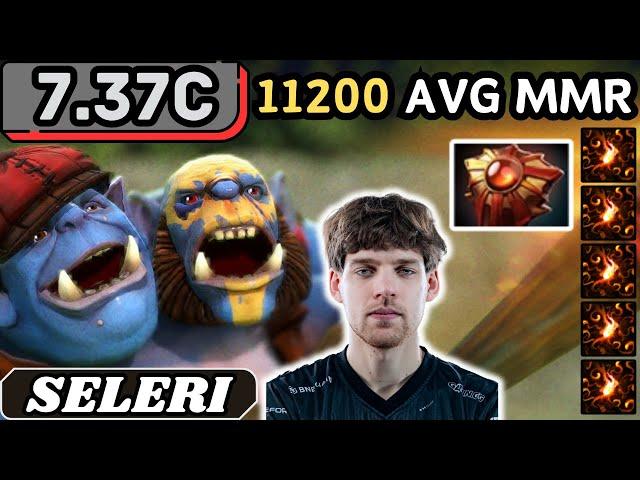 7.37c - Seleri OGRE MAGI Hard Support Gameplay - Dota 2 Full Match Gameplay