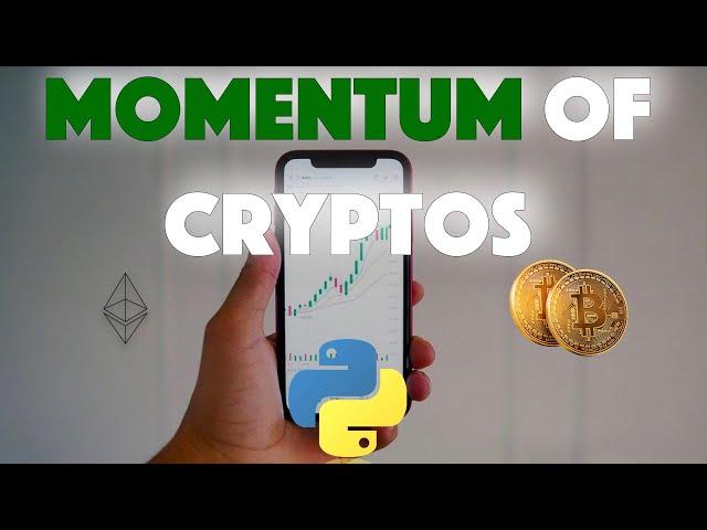 Momentum Trading Strategy on CRYPTOCURRENCIES using Python and Binance