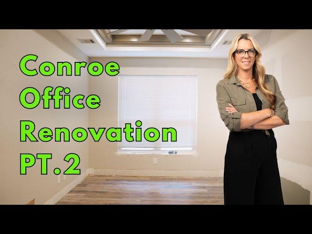 Conroe Office Guestroom Conversion Pt. 2