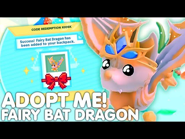 HOW TO GET NEW CHRISTMAS FAIRY BAT DRAGON PET IN ADOPT ME! NEW CHRISTMAS PETS! ROBLOX