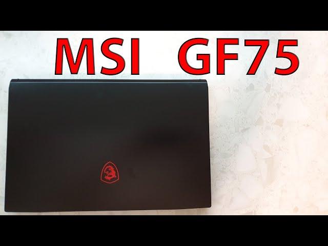 Ноутбук MSI MS-17F4 GF75 10SCXR-653XRU обзор