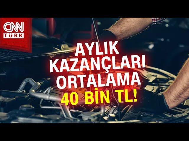 Oto Mekanik Ustası Bulunamıyor! Çoğu Meslek Grubuna Göre Kazançları Yüksek... #Haber