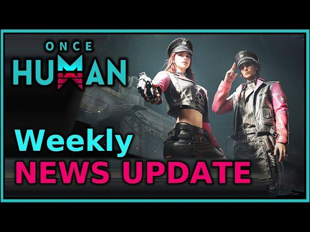 HAWT Leather Cop/Singer outfit? Shop update + Bug fixes | Once Human | Weekly News Update