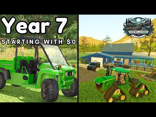 I Spent 7 Years Building a Farm From Scratch | Farming Simulator 22
