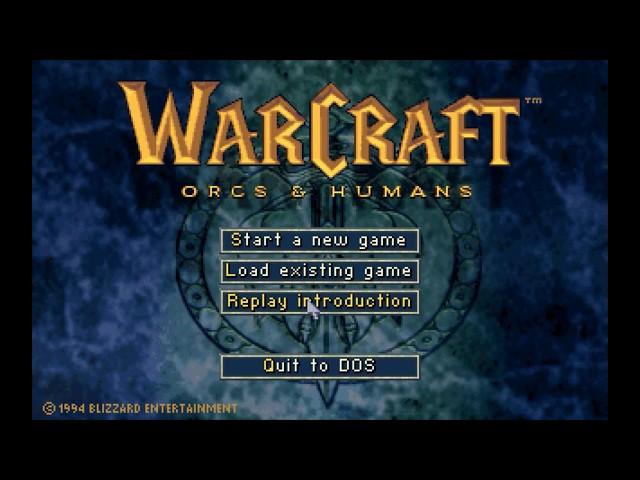 Warcraft 1: Orcs and Humans - Full Orc Campaign Walkthrough / Longplay / Speedrun
