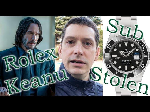 Keanu Reeves' Rolex Watch Travels to South America (Without Him!)