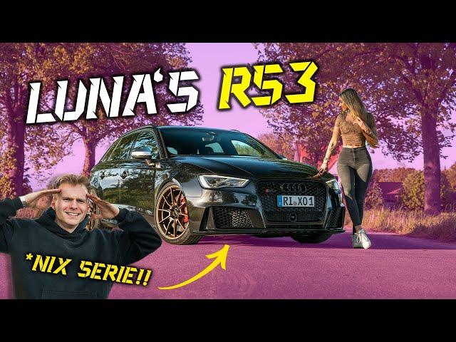 Her FIRST TIME Launch Control | Luna’s Audi RS3 | *Ear-Rape WARNING*