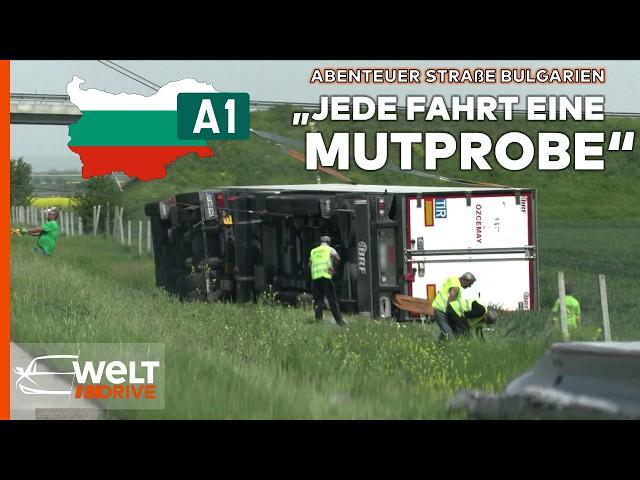 BULGARIEN: Autobahn-Hölle Trakija: Tödliche Gefahren auf der gefährlichste Straße Europas | HD DOKU