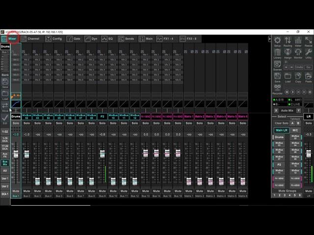 How To Save Your Mixbus To Your Library On The X32 Mixers Using X32 Edit