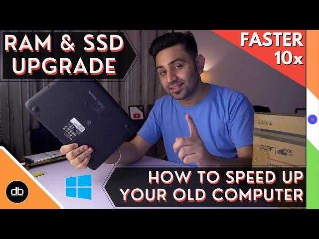 Upgrading RAM & SSD on an old Acer Netbook. Making an old laptop faster in 2021 | Acer Aspire E11