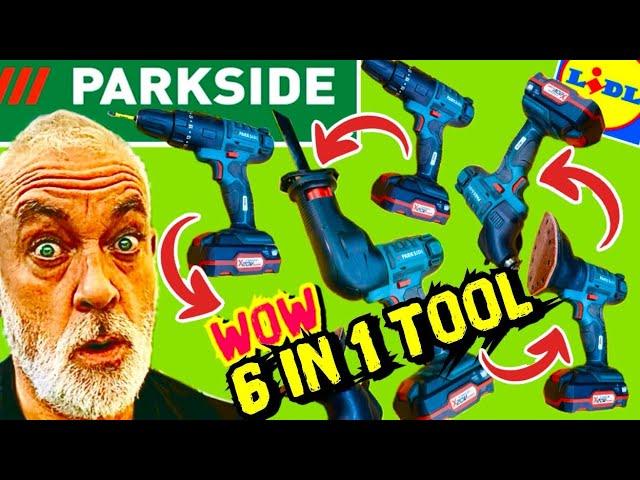 LIDL Parkside Cordless Combi Tool.. MORE Tools Than You Might Think  ️