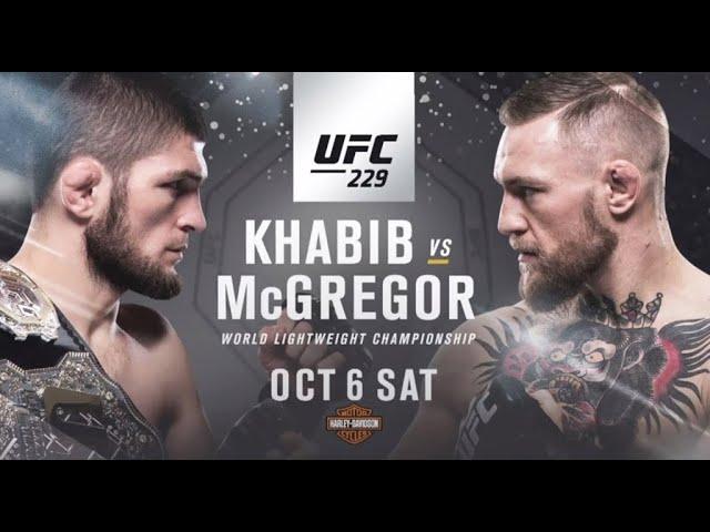 Хабиб Нурмагамедов против Конора Макгрегора полный бой (Khabib vs Mcgregor full fight)