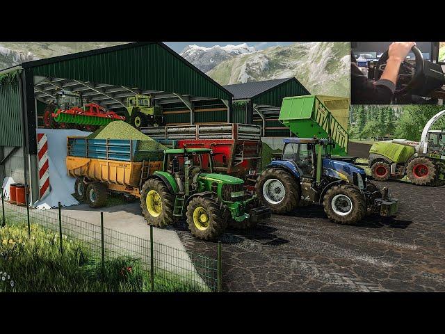 Joining random servers to make BIG silage operation in multiplayer | Farming Simulator 22