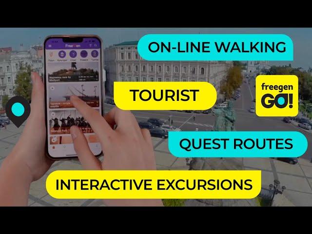 FreeGen Go: An Innovative Walking Adventure App. Tours and Tourist Quest Routes on Your Smartphone.