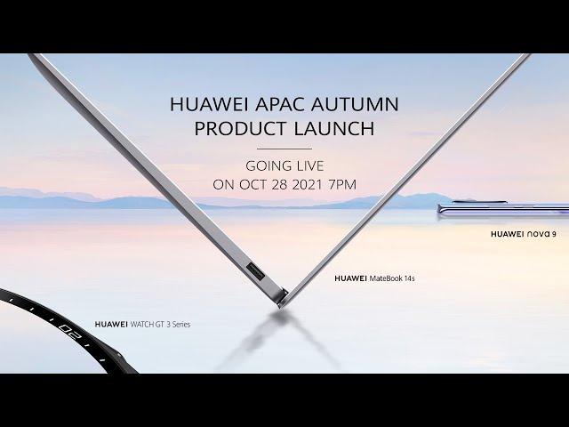 LIVE: HUAWEI APAC Autumn Product Launch