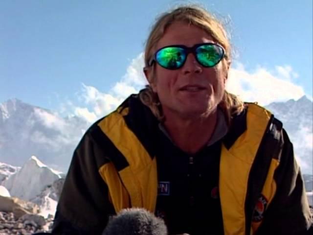 Scott Fischer interview on Everest, days before his death.