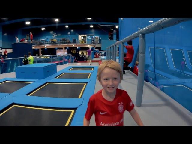 FLIP LAB Schwechat Trampolinpark (3.7.2019) - Fussball Nachwuchs