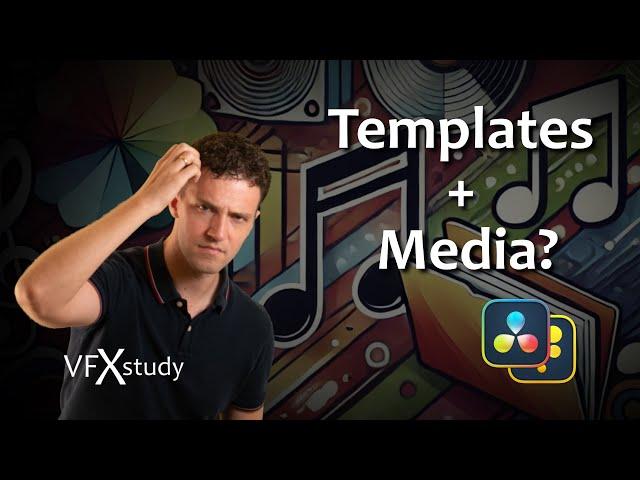DaVinci Resolve Templates with Media: Customize and Reuse