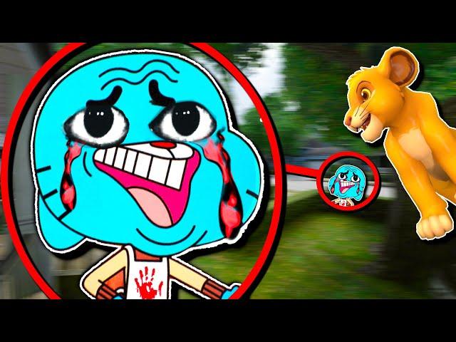 If you see Cursed GUMBALL outside your house.. RUN AWAY FAST! (scary)