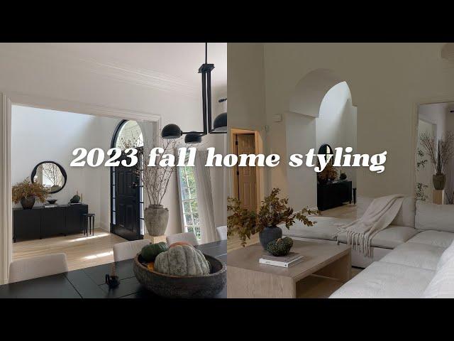 2023 FALL HOME STYLING