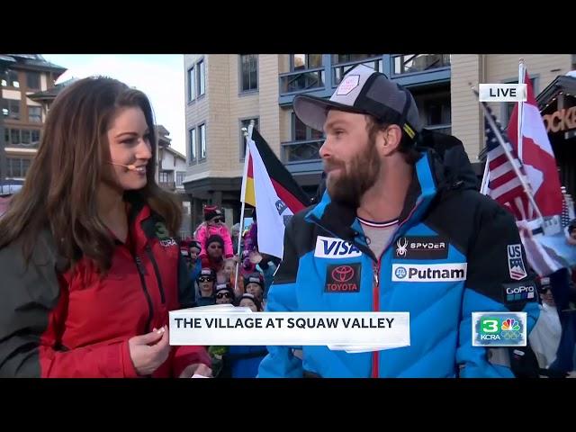 KCRA 3 Olympic Zone Travis Ganong Feb 10 2018