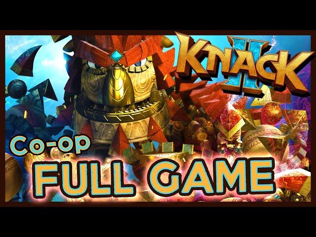 Knack 2 FULL GAME Co-Op Longplay (PS4)