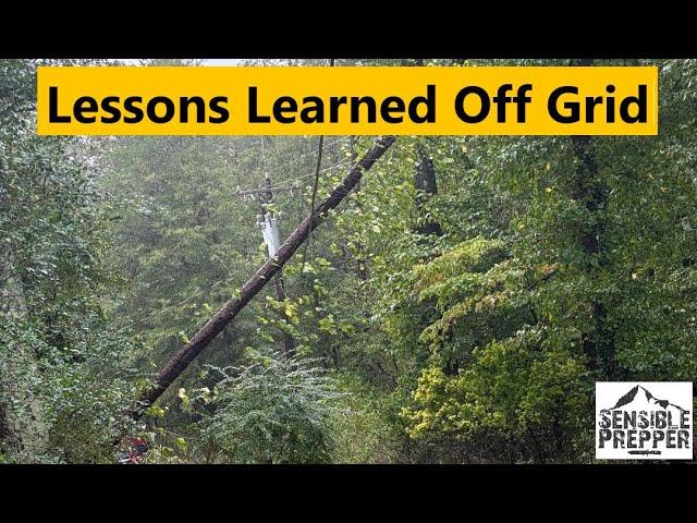 A Week Without Power: What We Learned About Our Preps Off Grid!