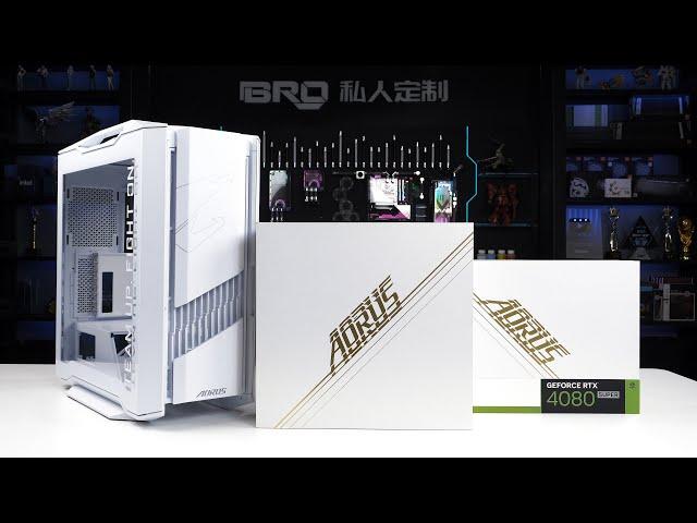 「BRO」4K Water Cooled PC Build.AORUS AC601G With Xtrme X Ice Family Bucket.技嘉 机械雕AC601G 分体水冷