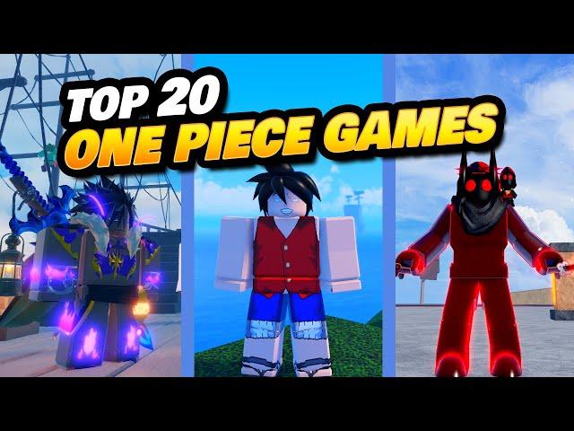 TOP 20 ONE PIECE Games on Roblox