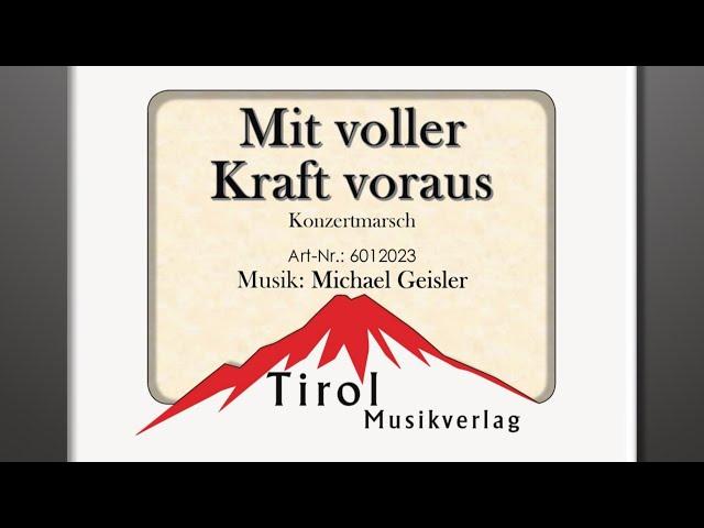 Mit voller Kraft voraus