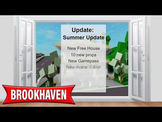 What Will Be In The Summer House Update In Brookhaven Rp