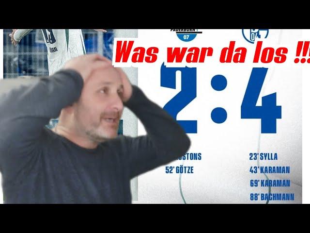 Warum nicht immer so,verdienter Auswärtssieg beim Tabellenführer SC Paderborn.Glückwunsch Schalke 